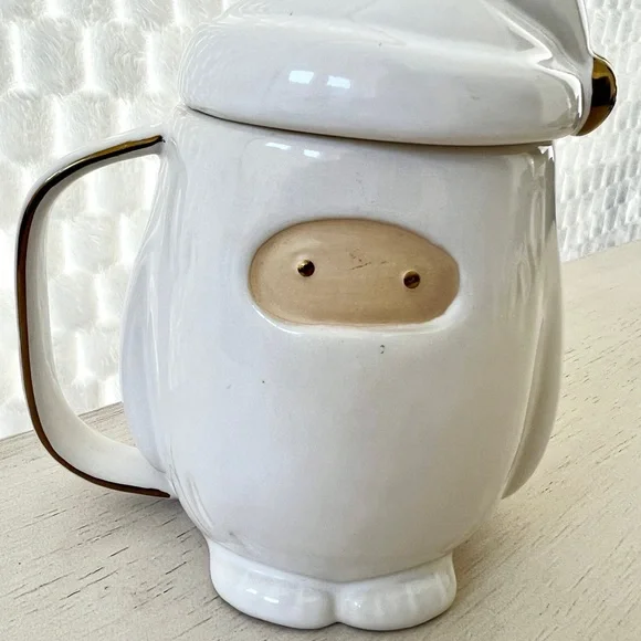 Yeti Figural Mug White West Elm - Picture 6 of 11